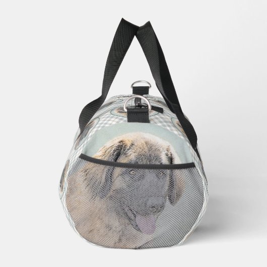 Leonberger Schilderij Leo Schattigee Originele Pet Plunjezak (Rechts)