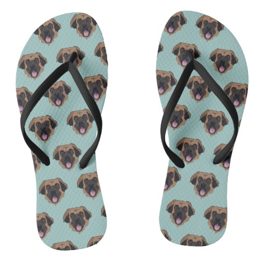 Leonberger Teenslippers (Voetbed)
