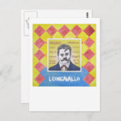 Leoncavallo Briefkaart (Voorkant / Achterkant)