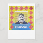 Leoncavallo Briefkaart (Voorkant)