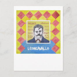 Leoncavallo Briefkaart