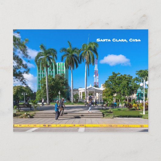 Leoncio Vidal Park, Santa Clara, Cuba Briefkaart (Voorkant)