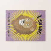 Leone 23 luglio al 22 agosto puzzle (Horizontal)