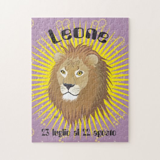 Leone 23 luglio al 22 agosto puzzle (Vertical)