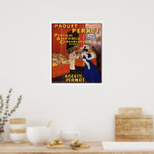 Leonetto Cappiello 1905 Biscuits Pernot Poster (Keuken)