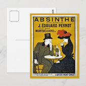 Leonetto Cappiello Absinthe ad Briefkaart (Voorkant / Achterkant)
