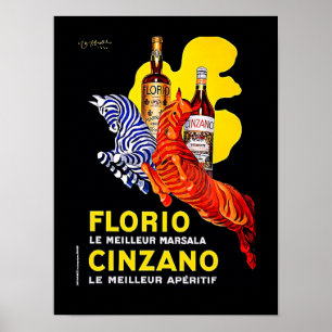 Leonetto Cappiello Art Deco Liqueurposter Poster