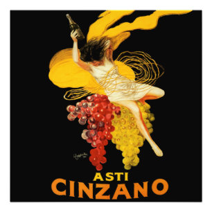 Leonetto Cappiello Cinzano Cocktail Reclame Foto Afdruk