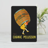 Leonetto Cappiello Cognac Pelisson Adverteren Kaart (Staand voorkant)