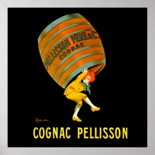 Leonetto Cappiello Cognac Pelisson Adverteren Poster