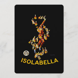 Leonetto Cappiello Isolabella Liqueur Adverteren Kaart