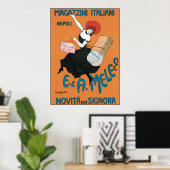 Leonetto Cappiello Magazzini Italiani Poster (Thuiskantoor)