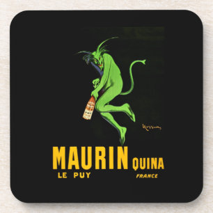 Leonetto Cappiello Maurin Apertif Adverteren Bier Onderzetter