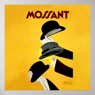 Leonetto Cappiello Mossant Pet Adverteren Poster