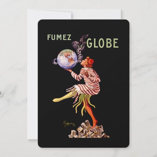 Leonetto Cappiello Smoking Adverteren Poster Kaart (Voorkant)