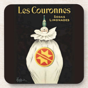 Leonetto Cappiello's Crowns Soda Poster Bier Onderzetter