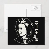 Leonhard Euler Briefkaart (Voorkant / Achterkant)