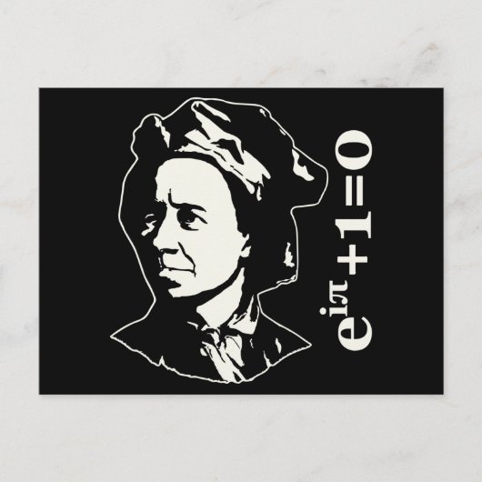 Leonhard Euler Briefkaart (Voorkant)