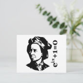 Leonhard Euler Briefkaart (Staand voorkant)