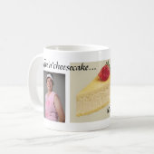 Leon's kaesecake club koffiemok (Voorkant links)