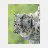 Leopard_2015_0310 Fleece Deken (Voorkant)