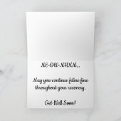 "Leopard #3" Carte de puits (Intérieur)