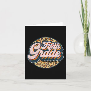 Leopard 5th Grade Terug naar Schoo Kaart