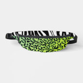 Leopard 80s Rock Tiger Zebra Stripes Spots Heuptasje (Voorkant)