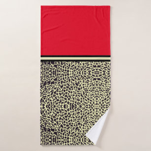 Leopard à crème rouge