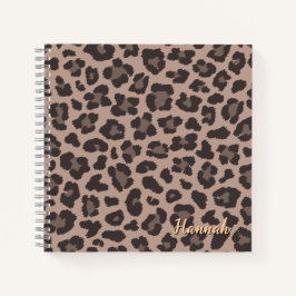  Leopard-afdruk Notitieboek