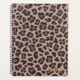  Leopard-afdruk Planner