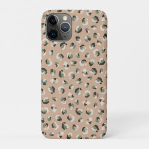 Leopard Animal Beige Modern iPhone 11 Pro Hoesje