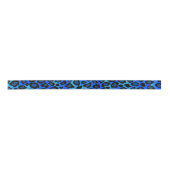 Leopard Animal Print | Blauw Lint (Voorkant)