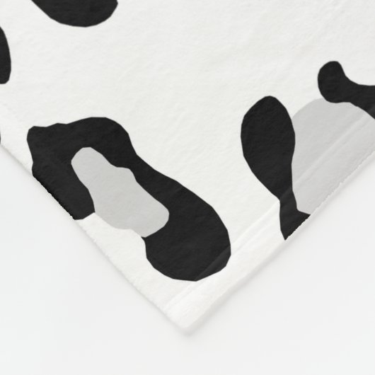 Leopard Animal Print Glam #3 Fleece Deken (Hoek)