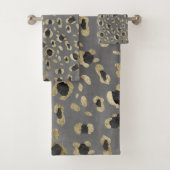 Leopard Animal Print Glam #4 Bad Handdoek (Insitu)