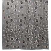 Leopard Animal Print Glam #6 Douchegordijn (Voorkant)