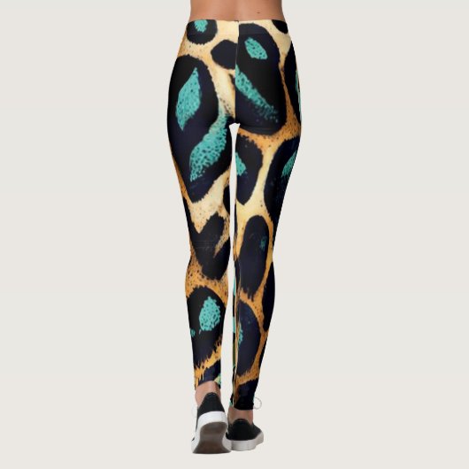LEOPARD Animal Print - Leggings (Achterkant)