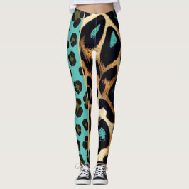 LEOPARD Animal Print - Leggings