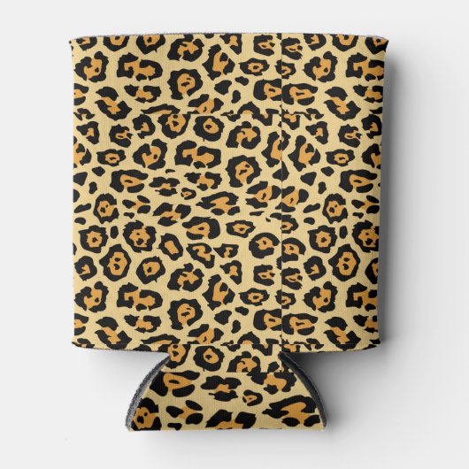 Leopard Animal Print Pattern-25560 Blikjeskoeler (Voorkant)