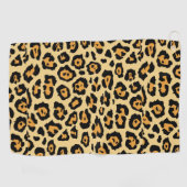 Leopard Animal Print Pattern-25560 Golfhanddoek (Horizontaal)