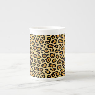 Leopard Animal Print Pattern-25560 Porselein Kop