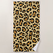Leopard Animal Print Pattern-25560 Strandlaken (Voorkant)