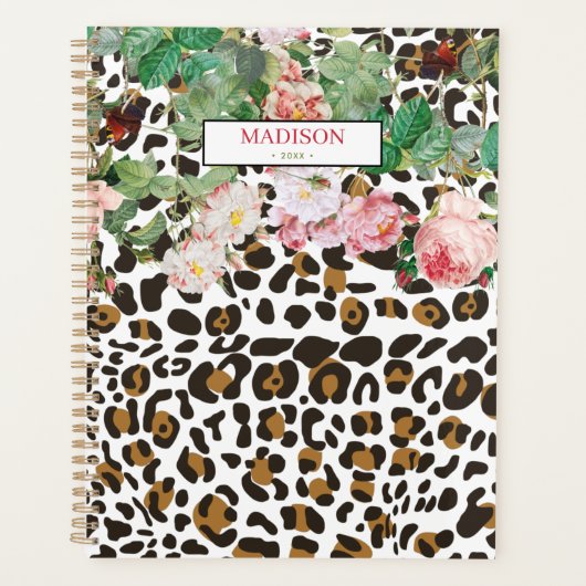 Leopard Animal Print Pattern agenda (Voorkant)