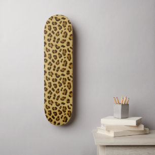 Leopard Animal Print Skin Patroon Skateboard