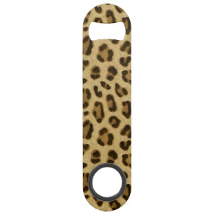Leopard Animal Print Skin Patroon Speed Flessenopener