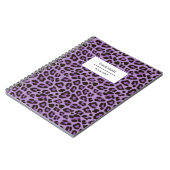 Leopard Animal Print Skin Pattern Notitieboek (Linkerzijde)