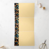 LEOPARD Animal Print - Uitnodiging Kaart (Binnen)