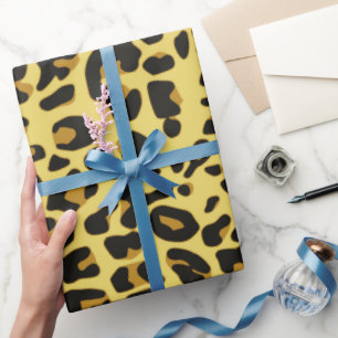 Leopard Animal Skin Pattern Print Cadeaupapier