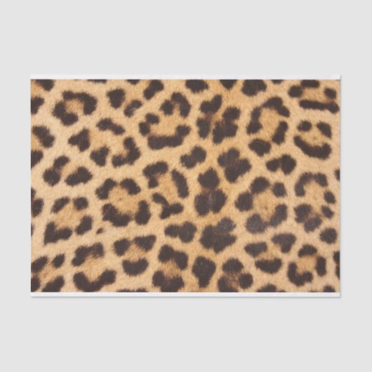 Leopard Animal Skin Print Tissuepapier (Voorkant)