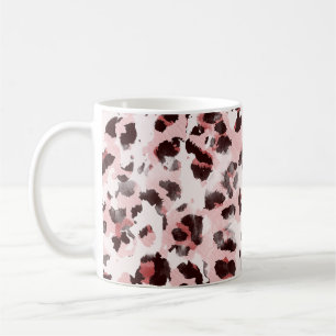 Leopard Animal Skin: Tie Dye Elegance. Koffiemok